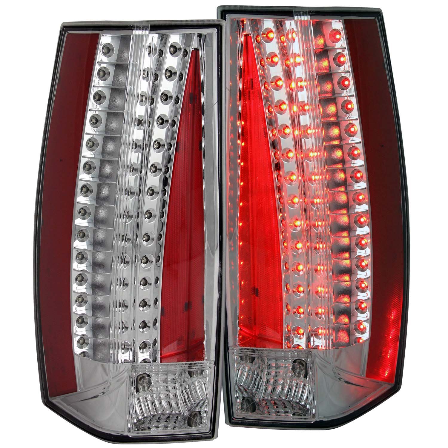 Amazon.com: Anzo USA 321287 Chrome LED Tail Light for Cadillac
